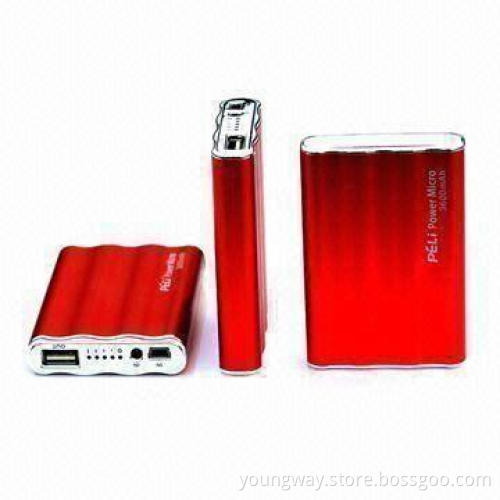 3600 mAh power bank for iphone, ipad, ipod and other equipments, 6 colors available